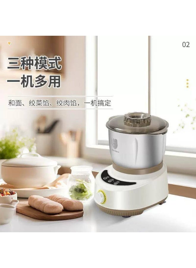 Dough mixer and food processor with a powerful 3000W motor, 7-liter capacity, 15 speeds, high-quality materials, German design, suitable for meat, vegetables, and everything else. - Image 4